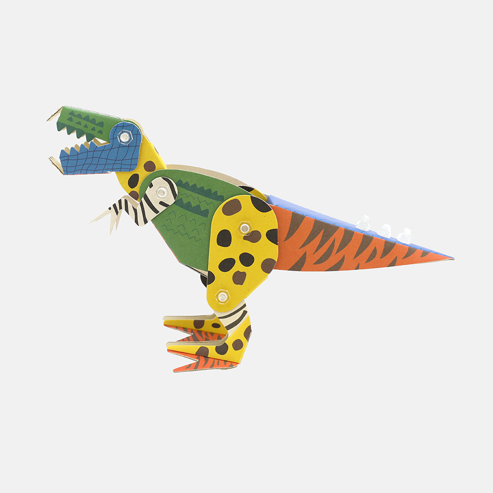 아트봇 제로웨이스트 친환경 종이 조립 공룡 장난감